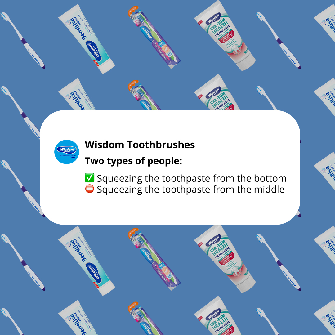 Wisdom_UK's tweet image. There are two types of people: bottom-squeezers and the ones we need to keep an eye on 👀🧴 

We’re not judging, but one of these is clearly the right way...

#TwoTypes #Funny #ToothpasteMeme #Meme #WisdomToothbrushes