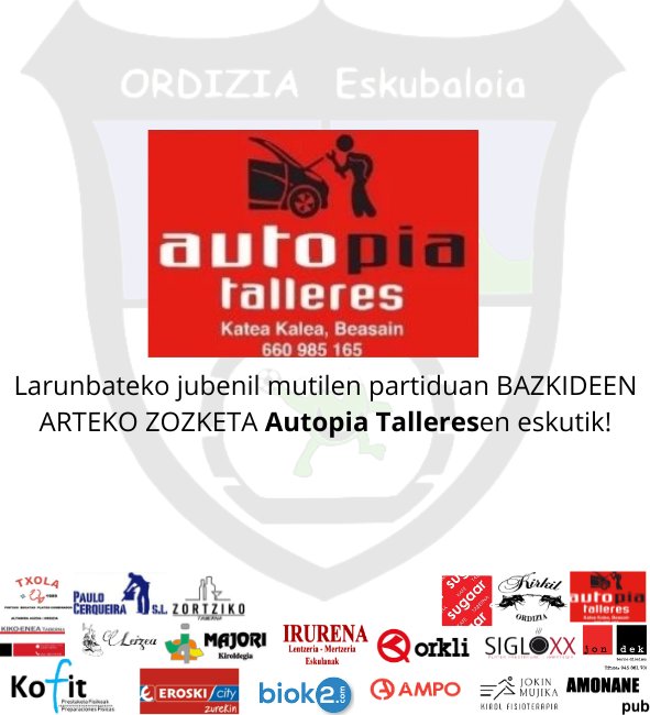 ORDIZIA ESKUBALOIA tweet media