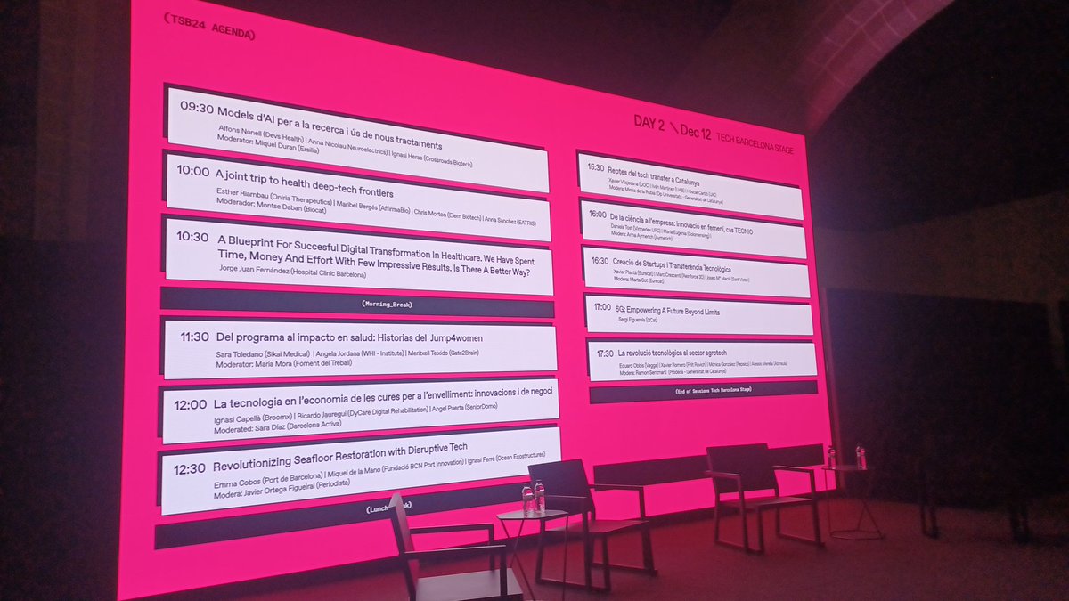 Avui a la tarda 16:30 presentem al #techspirit  <a href="/TechBarcelona/">Tech Barcelona</a> la taula de #startups i #techtransfer  com a centre tecnològic a través de 3 de les nostres #spinoffs passat I futur <a href="/Eurecat_news/">Eurecat</a>  let,s #innovate together!