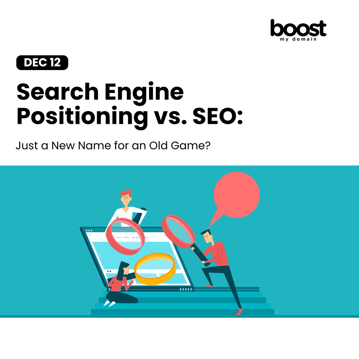 boostmydomain's tweet photo. Search Engine Positioning vs. SEO: Just a New Name for an Old Game?

Read here: https://t.co/EW8a05aWVM
 
#boostmydomain #SEPvsSEO #SearchEngineOptimization #SearchEnginePositioning #SEOtips #SEO https://t.co/EqqI7gD3Kq