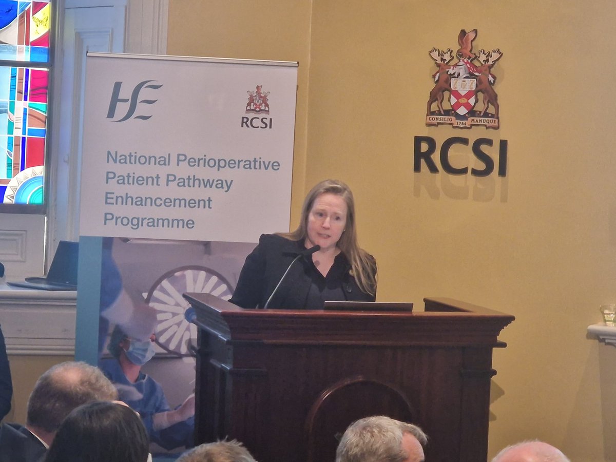 Prof McNamara opening the national theatre effectiveness meeting. Great to hear about excellent projects in hospitals.