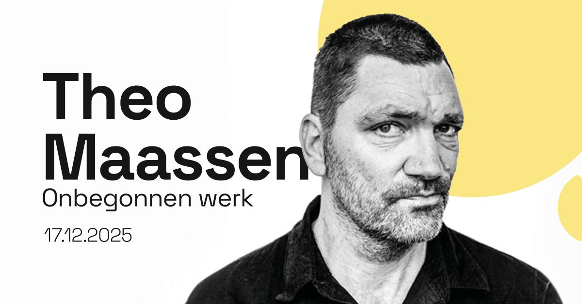 NIEUW! Theo Maassen gooit alles in de blender: lol, drama, poëzie en chaos. 🤯 Woensdag 17 december 2025 in Capitole Gent. Tickets zijn meteen beschikbaar.

🎟 ow.ly/pG4B50UpFPw

#TheoMaassen #CapitoleGent #Gent #Theater #Comedy #Comedyshows #beat #beatvenues #Tickets