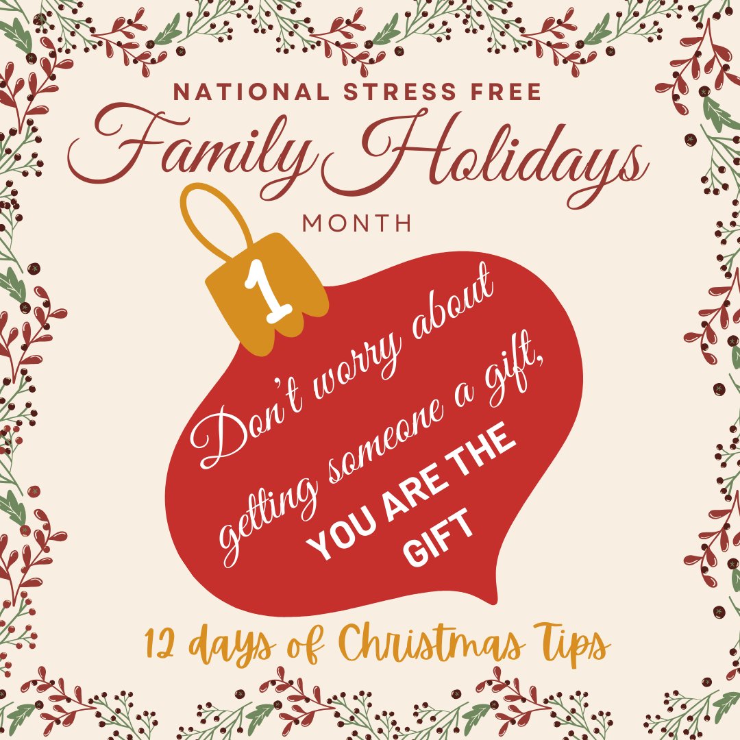 dr_utter's tweet photo. On the 1st day of Christmas tips for your mental health: Forget the gifts—you’re the whole damn package! 🎁✨
#SelfGifted #HolidayVibes #YouAreThePresent #NoStressSeason #BeYourOwnGift #TisTheYouSeason #mentalhealthawareness #HolidayTips #UnwrapYourself #MerryAndBright https://t.co/W1Dg9rpqOs