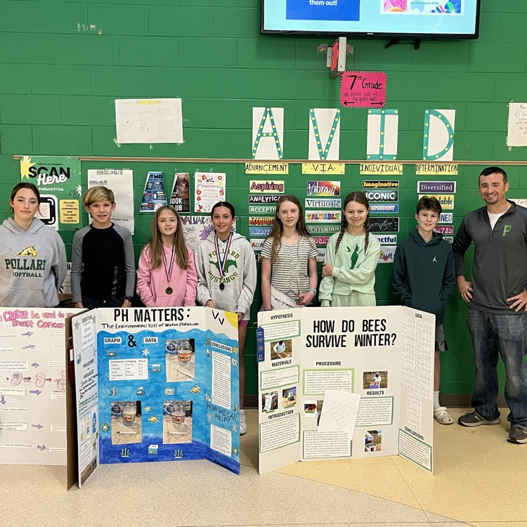 M. B. Pollard Middle School tweet media