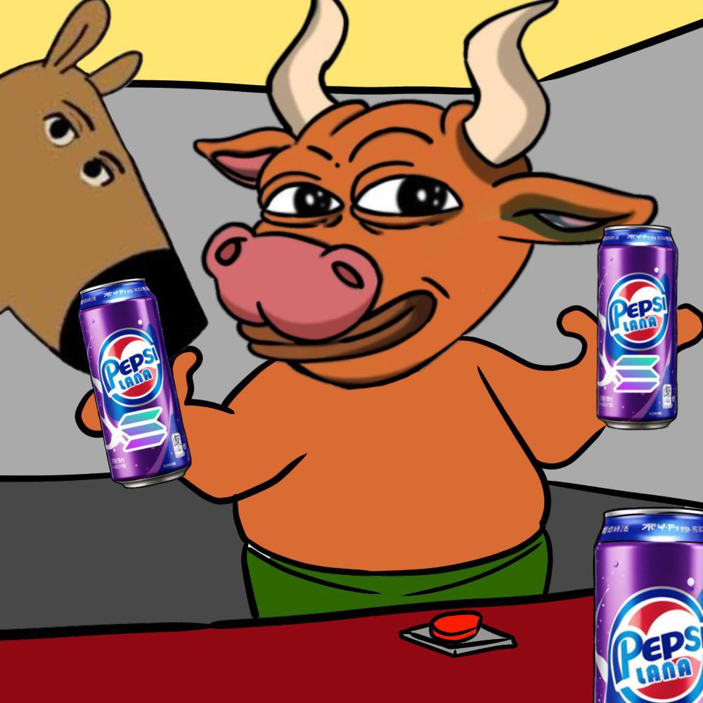 PepsilanaToken's tweet photo. THE BULL'S HAVING HIS PEPSILANA RUSH

https://t.co/Z24hdJo7NX

https://t.co/UGL66G6wFf https://t.co/D657SsP12V