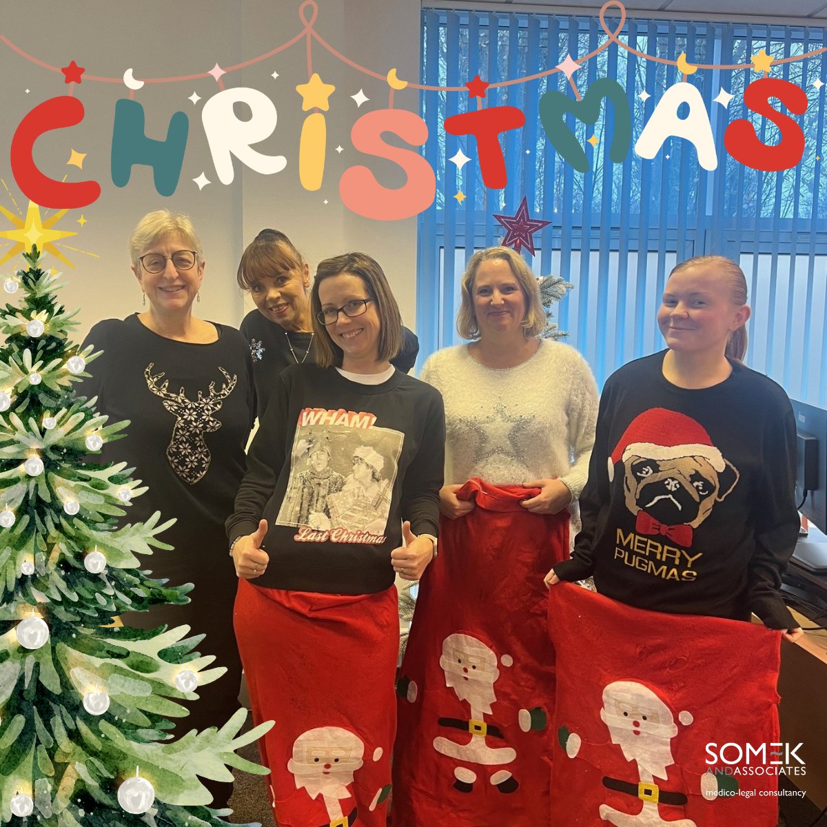 Happy Christmas Jumper Day, from everyone <a href="/SomekAssociates/">Somek&Associates</a> 🎅🎄
#ChristmasJumperDay