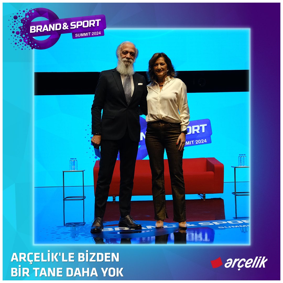 Arçelik’le Bizden Bir Tane Daha Yok oturumunun değerli katılımcılarına teşekkür ederiz.

Brand &amp; Sport Summit 2025’te yeniden buluşmak dileğiyle.

#brandnsportsummit