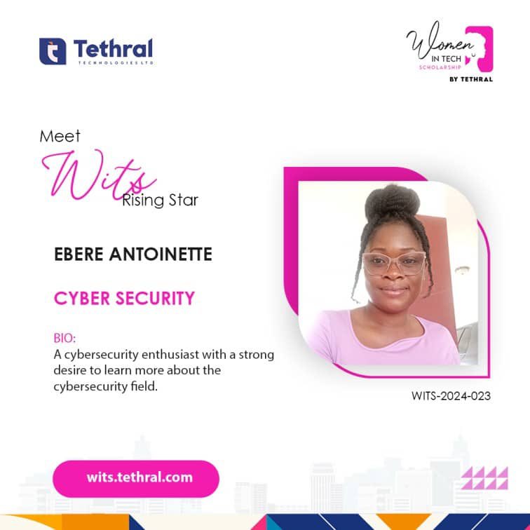 tethraltech's tweet photo. Meet Our WITS Rising Stars!

These women are taking bold steps to build successful tech careers and lead the way for others. 💻✨

#WITS2024 #RisingStars #WomenInTech #TethralTech #EmpoweringWomen #FutureLeaders 💡👏 https://t.co/SKW0PhwWyL