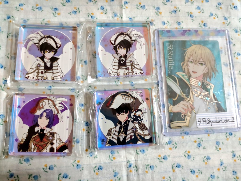【交換/譲渡】魔法使いの約束 まほやく 5周年 アニバストア アクリルキューブ

譲:スノウ,ホワイト,ムル*,レノックス

求:ミスラ*,ルチル
定価(+送料)

郵送希望です。
纏めての方優先、*は*同士の交換優先です。
譲渡は2点〜。
