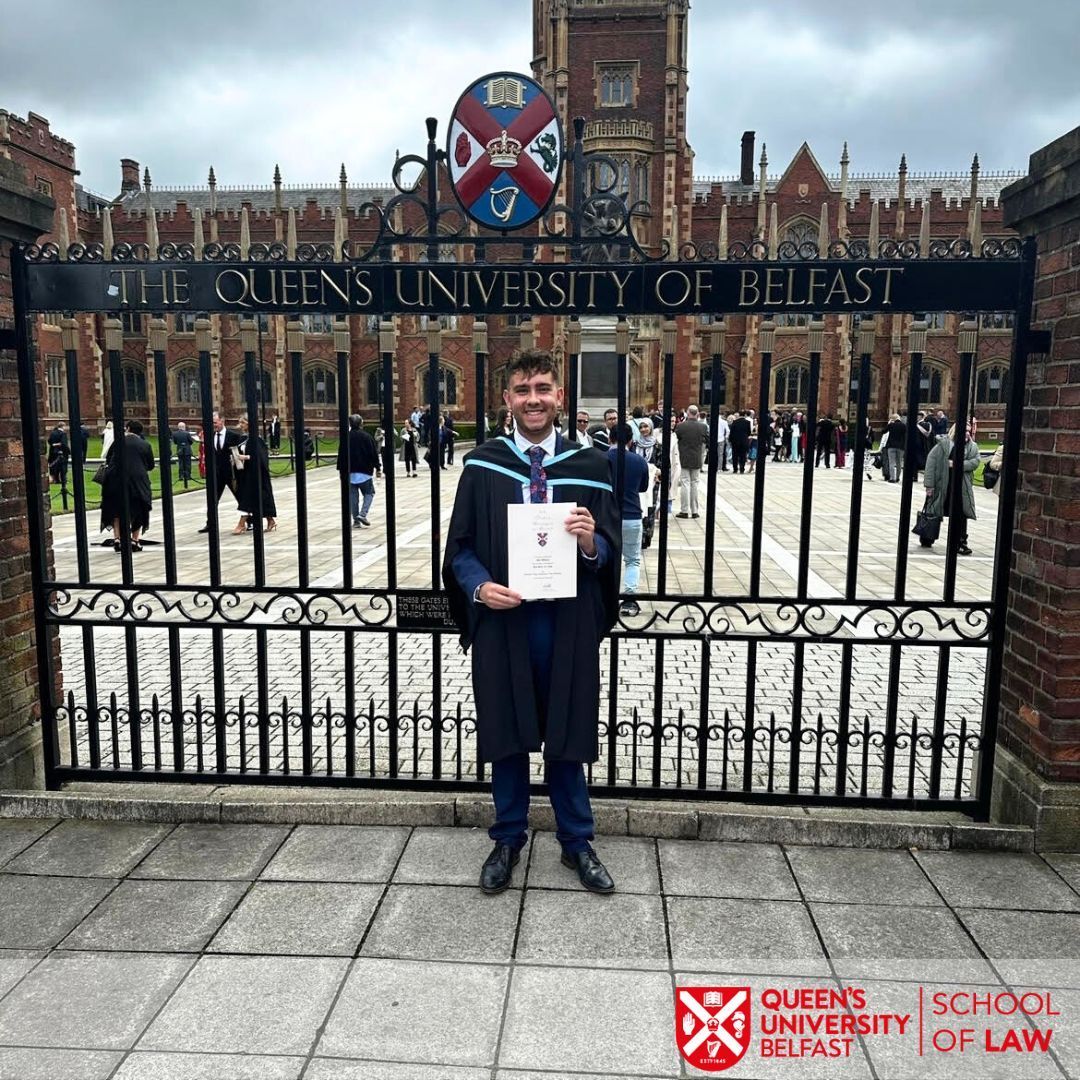 🎉 Congratulations to Ben Wilson, who was awarded the Head of School Contribution Prize 2024. 

Accepting the prize, Ben said: "My extra-curricular contribution to the School of Law was as the Chair for Student Voice Committees. This role as student representative was one which I
