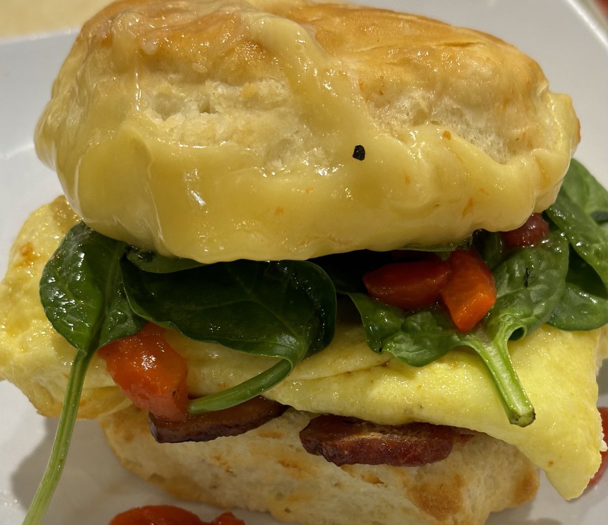 beaglebagelanne's tweet photo. Breakfast of champions. Come see us today! Beagle Bagel Cafe, Highland Village. #hotbiscuits https://t.co/fKrR8mrH84