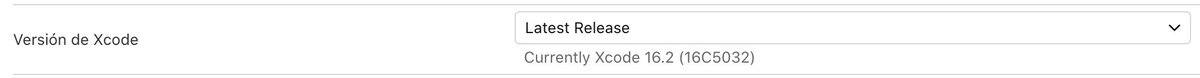 XavierCamps's tweet image. #Apple Buenos días, el If de la versión en AppStoreConnect se os ha olvidado? Versión generada con #xcodecloud y luego no se puede enviar a publicar cuándo es la última versión oficial disponible de #xcode