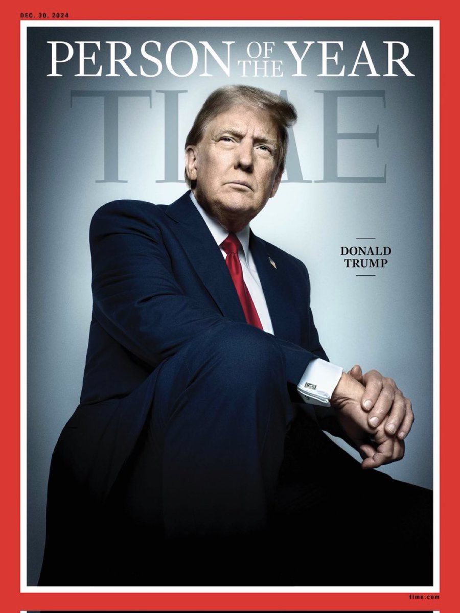Trump is person of the year. 

Bow down, bitches.