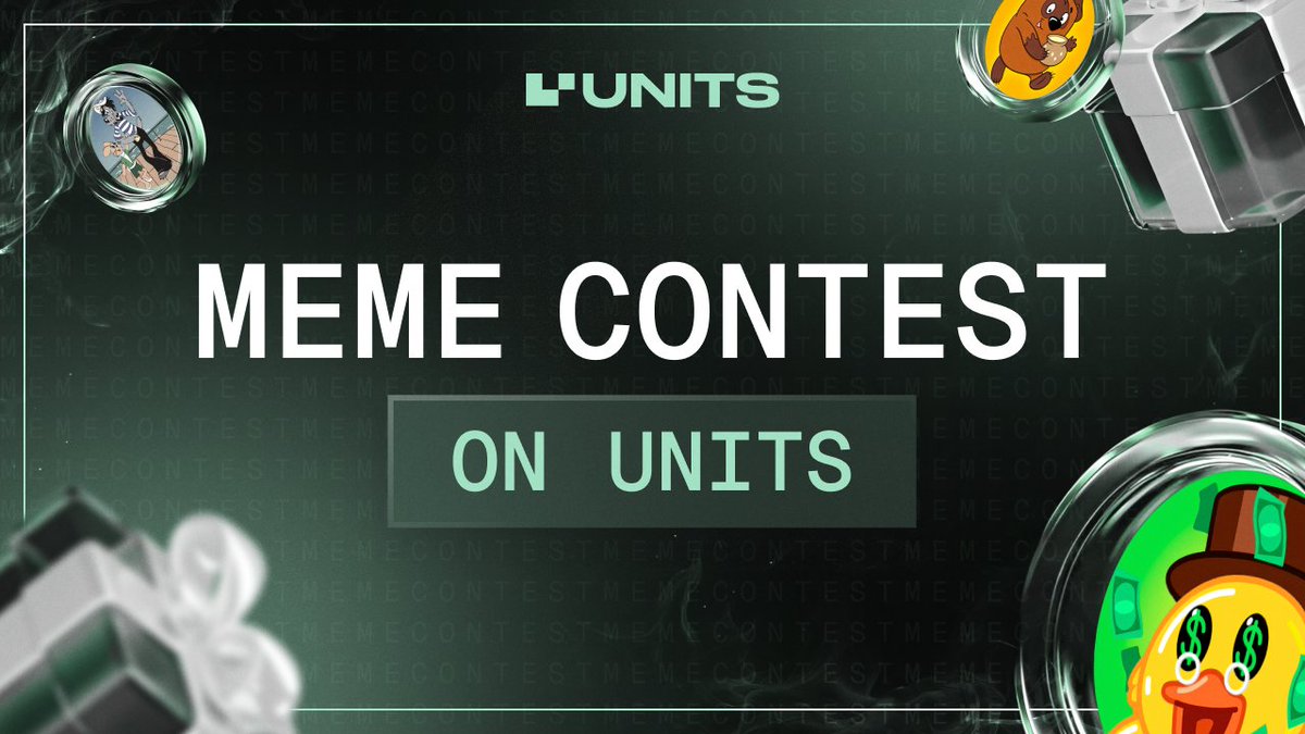 UnitsNetwork's tweet image. 🎨 Show off your creativity and win BIG! Join our FIRST MEME CONTEST 🚀

🔥 Two Ways to Win:
1️⃣ Funniest meme (community vote decides)
2️⃣ Meme with the highest TVL locked

💰 Prizes: 10,000 $UNIT0 each!
📅 Submit by next Wednesday, 1 PM UTC

Launch your meme on our launchpad and…