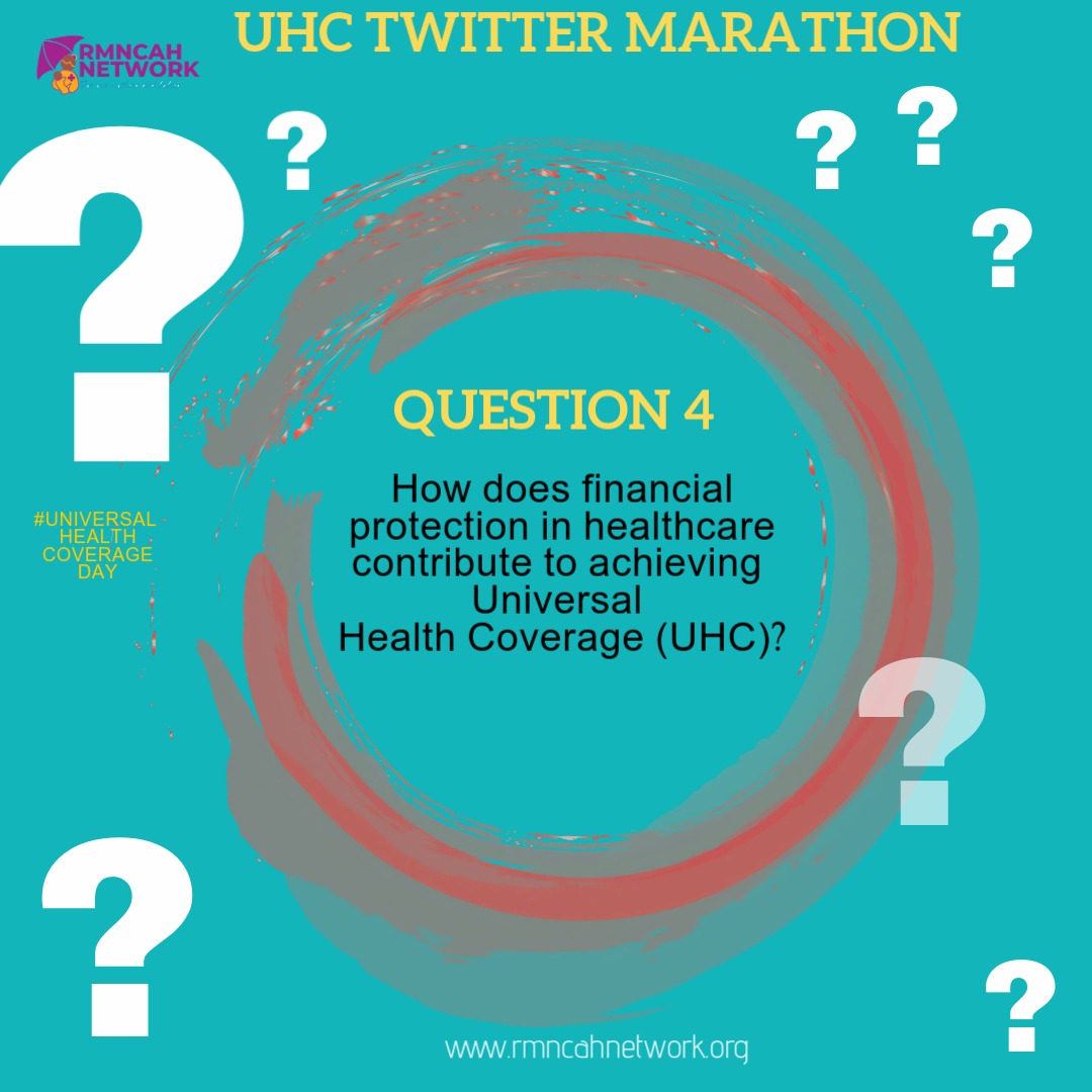 Our final question!
How does financial protection in healthcare contribute to achieving #UHC ?
#UHCDay 
#VSP4PHC 
#HealthForAll
