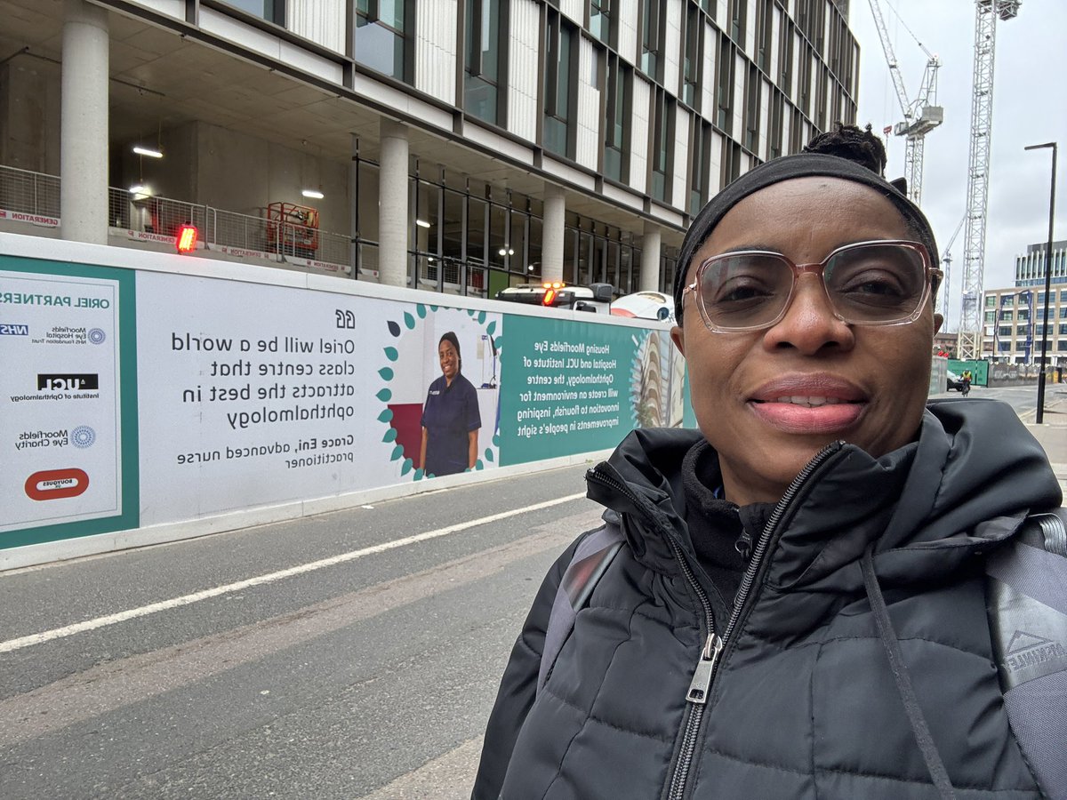 Glad to be invited to The topping-up ceremony at Oriel! A new eye hospital with a world renowned name (Moorfields), and the best A&amp;E in the UK!  What an exciting site!