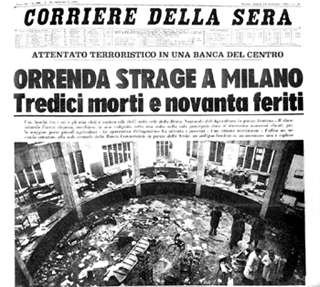 emerge67's tweet photo. 12/12/1969 - 12/12/2024
Esattamente 55 anni fa, la strage neofascista di #PiazzaFontana a #Milano, alla Banca Nazionale dell'Agricoltura.
17morti e 88feriti.
#12dicembre #12dicembre1969 #12dicembre2024 #stragedipiazzafontana #bancanazionaledellagricoltura #strategiadellatensione https://t.co/rhBby61J7N