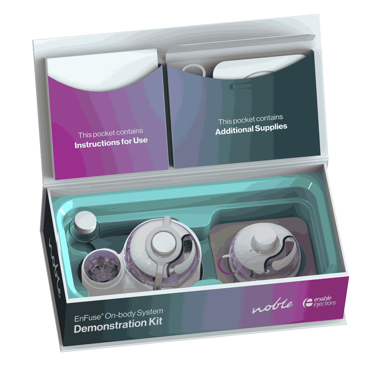 NoblePharma's tweet photo. Excited to launch the enFuse® Vial Transfer System training device platform with Enable!  Helping patients &amp; HCPs navigate self-admin safely while lowering costs &amp; speeding time to market. Learn more at https://t.co/i9i4ZpsZFL. 
#PatientEngagement #NobleSpeaksPatient#enable https://t.co/tffAQ9YgMj