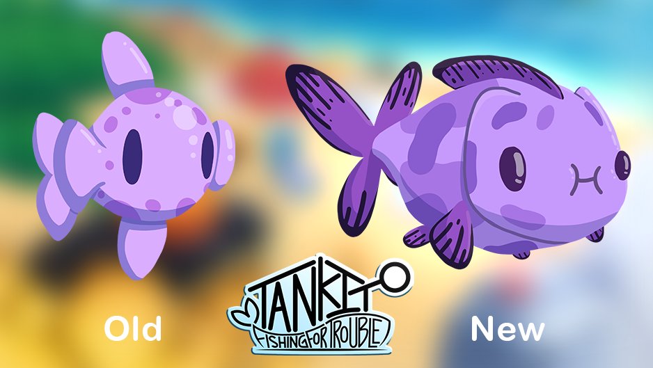 astralcat_games's tweet photo. ๐จโจ Our little fish has evolved! ๐ฃ๐
Hereโs the before and after of this small yet mighty character from Tankito. ๐ ๐ What do you think of their new look?
Oh, and one more thing... get ready because tomorrow is the big day! ๐ฎ๐น๏ธ
#gamedev #indiegame #tankito https://t.co/g3q0bMSWLx