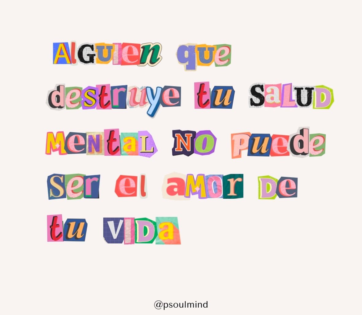No puede ser el amor de tu vida