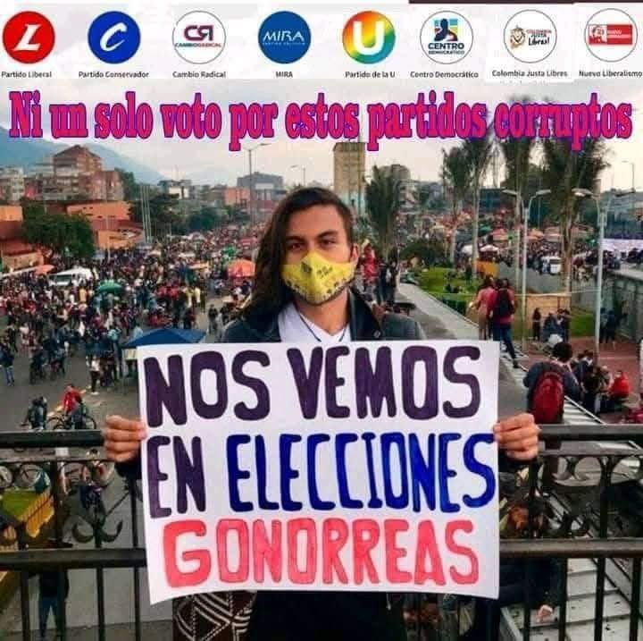 ThomasitaD's tweet photo. Ni un voto por los partidos que hundieron la #LeyDeFinanciamiento. https://t.co/TZzXsed8m0