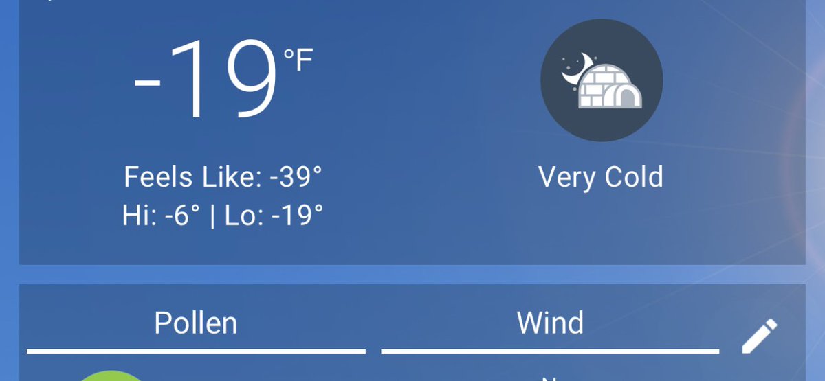 Jackson the silver lab & Abbey the senior lab (@jakesilverlab) on Twitter photo ๐ฅถ๐ฅถ๐ฅถWe woke mom at 6:00 to potty and our door was FROZEN shut!!!
Check out the REAL FEEL temp! ๐ฅถ๐ฅถ๐ฅถWe woke mom at 6:00 to potty and our door was FROZEN shut!!!
Check out the REAL FEEL temp!