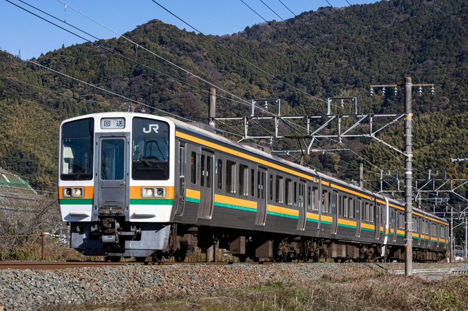 211系GG編成 廃車回送