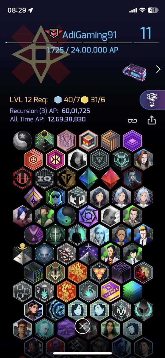 AdityaPanicker5's tweet photo. #Ingress #Recursed #3 #Level #11 https://t.co/rcYU6buNOZ