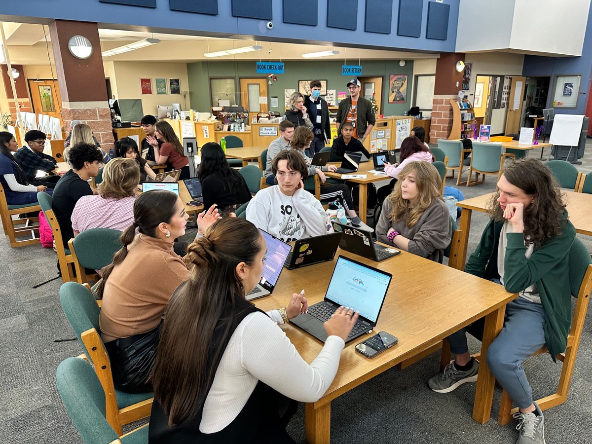 Austin ISD Early College Programs (@austinisd_ecp) on Twitter photo Early College, PTECH, AVID, & Computer Science <a href="/AkinsAISD/">Akins Early College High School</a> eagles joined 20 amazing Googlers to learn how AI Google tools can be used in the workforce and how the technology affects us. <a href="/Secondary_AISD/">AISD Secondary School Leadership</a> <a href="/AustinISDAVID/">Austin ISD AVID</a> <a href="/AustinISD_CCR/">Austin ISD College and Career Readiness</a> <a href="/AISD_CTE/">Austin ISD - Career & Technical Education</a> <a href="/Google/">Google</a> Early College, PTECH, AVID, & Computer Science <a href="/AkinsAISD/">Akins Early College High School</a> eagles joined 20 amazing Googlers to learn how AI Google tools can be used in the workforce and how the technology affects us. <a href="/Secondary_AISD/">AISD Secondary School Leadership</a> <a href="/AustinISDAVID/">Austin ISD AVID</a> <a href="/AustinISD_CCR/">Austin ISD College and Career Readiness</a> <a href="/AISD_CTE/">Austin ISD - Career & Technical Education</a> <a href="/Google/">Google</a>