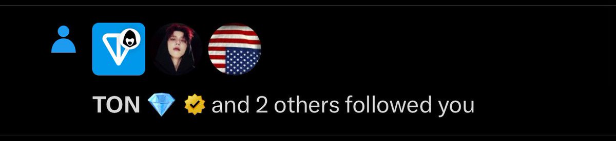 ⭐️ Great news! The official <a href="/ton_blockchain/">TON 💎</a>  has just followed us. Thanks for trust. 

 #NFT #TON #Telegram