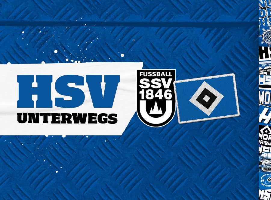 Nach 25 Jahren geht es mal wieder nach Ulm. Wir freuen uns darauf! Infos zum Spieltag findet ihr wie gewohnt hier:
👉hsv.de/hsv-unterwegs