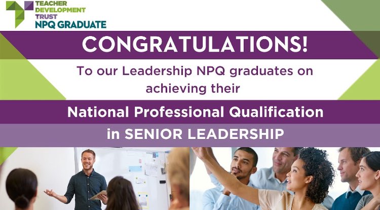 Congratulations to all those who recently passed their NPQSL with us. 👏