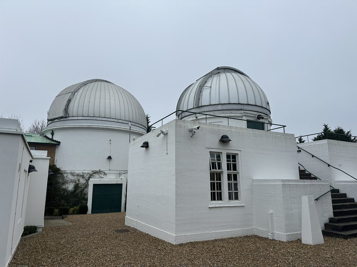 Great to be at UCL observatory this morning…a truly inspiring site! <a href="/uclmaps/">UCL Mathematical & Physical Sciences</a> <a href="/ucl/">UCL</a> #astronomy #telescopes #UCLO
