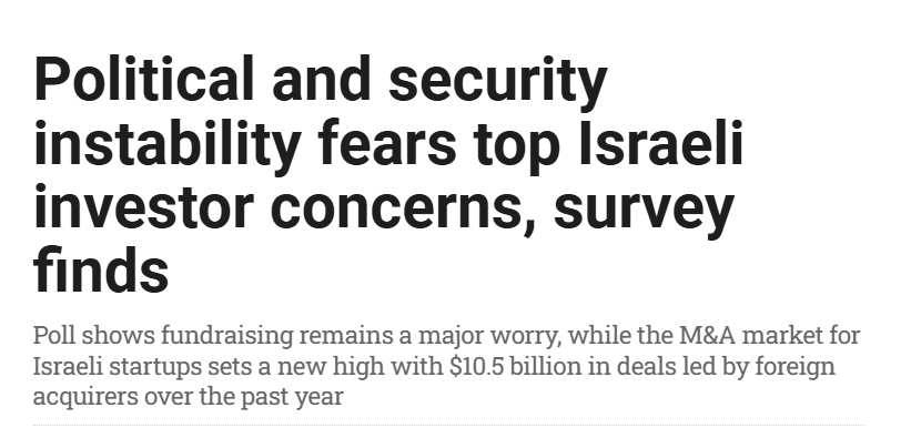 The Times of Israel provided insights from our annual Trends &amp; Forecasts conference bit.ly/4g2n4ZD