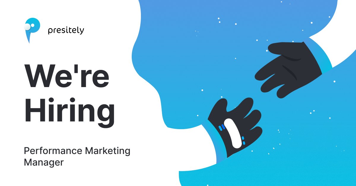 🚀 We’re Hiring: Performance Marketing Manager!
We’re excited to announce an opportunity to join our dynamic team! If you’re passionate about performance marketing, data-driven strategies, and delivering impactful campaigns, this role is for you.
presitely.com/careers/perfor…