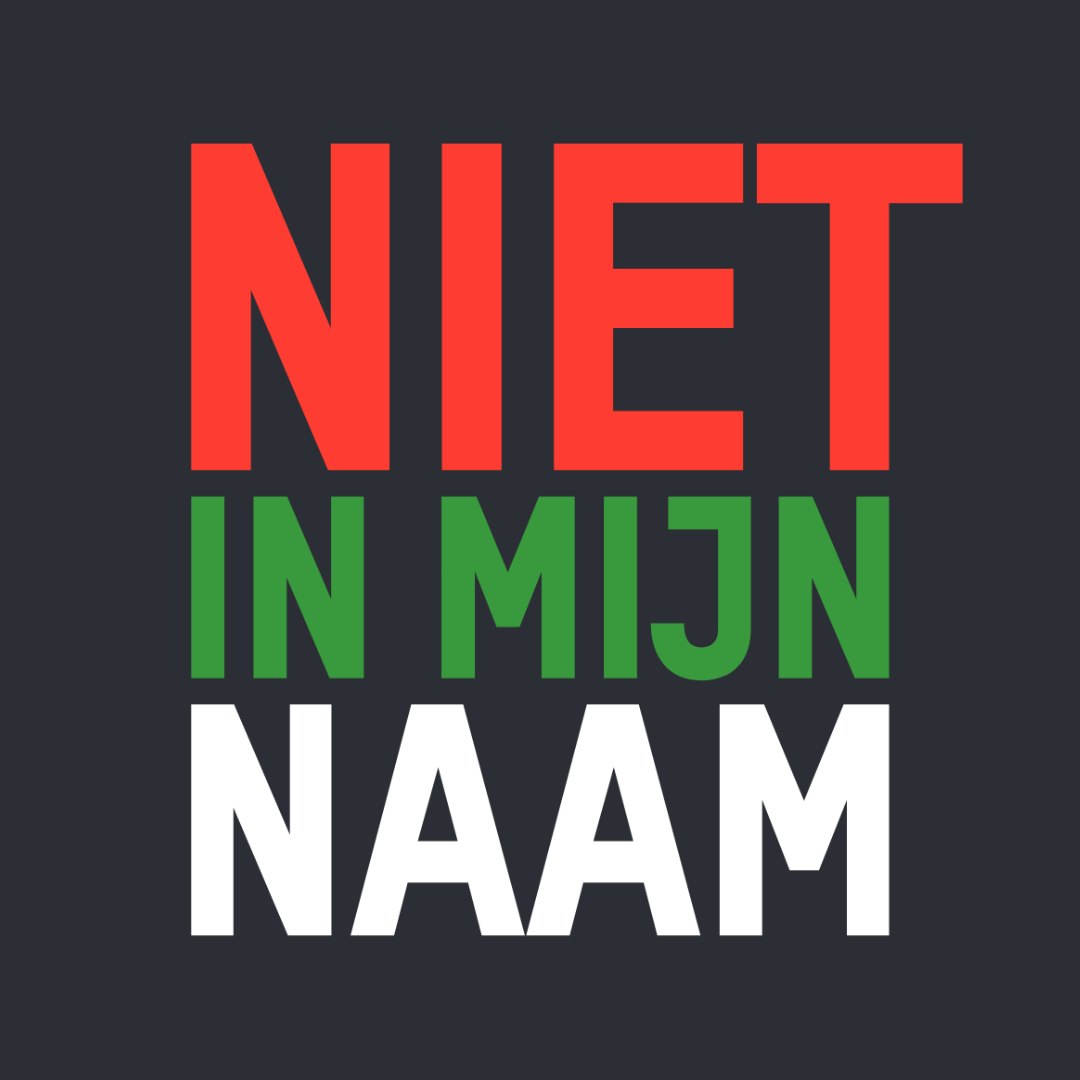 Al meer dan een jaar worden Palestijnen en omringende landen getroffen door ongekend oorlogsgeweld. Gaza staat op de rand van vernietiging met duizenden slachtoffers. Toch blijft Nederland door steun aan Israël medeplichtig. #nietinmijnnaam #FreePalestine #Gaza