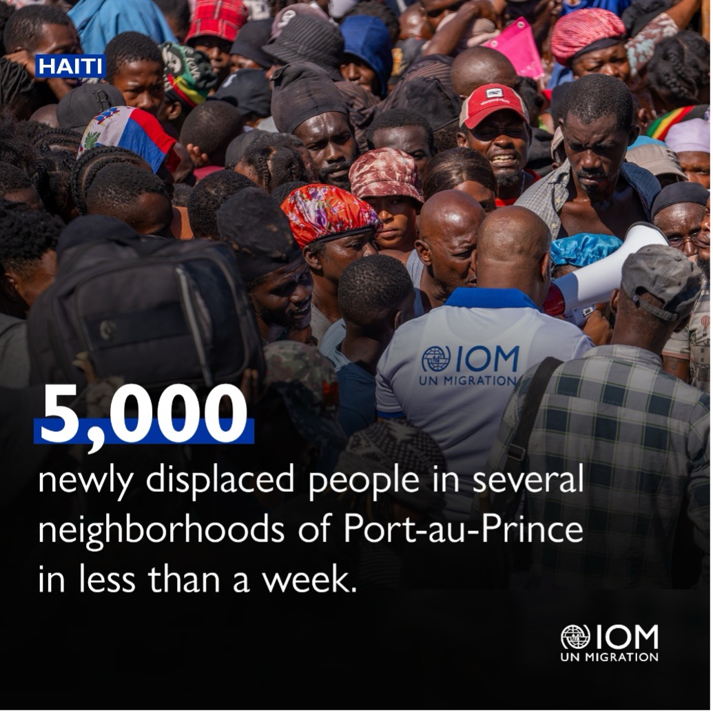 IOM Haiti tweet media