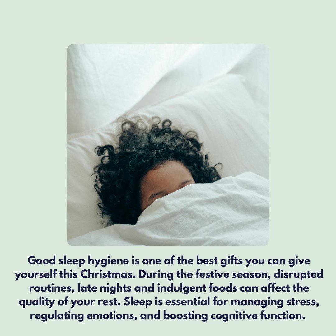 On the 8th day of #Christmas, YPMH gave to me… the gift of sleep! 💤

Struggling to wind down? Sip a chamomile tea, read a Christmas book, &amp; sticking to a consistent bedtime. 

Sleep supports stress, emotions &amp; cognitive function -give yourself the gift of rest this Christmas!