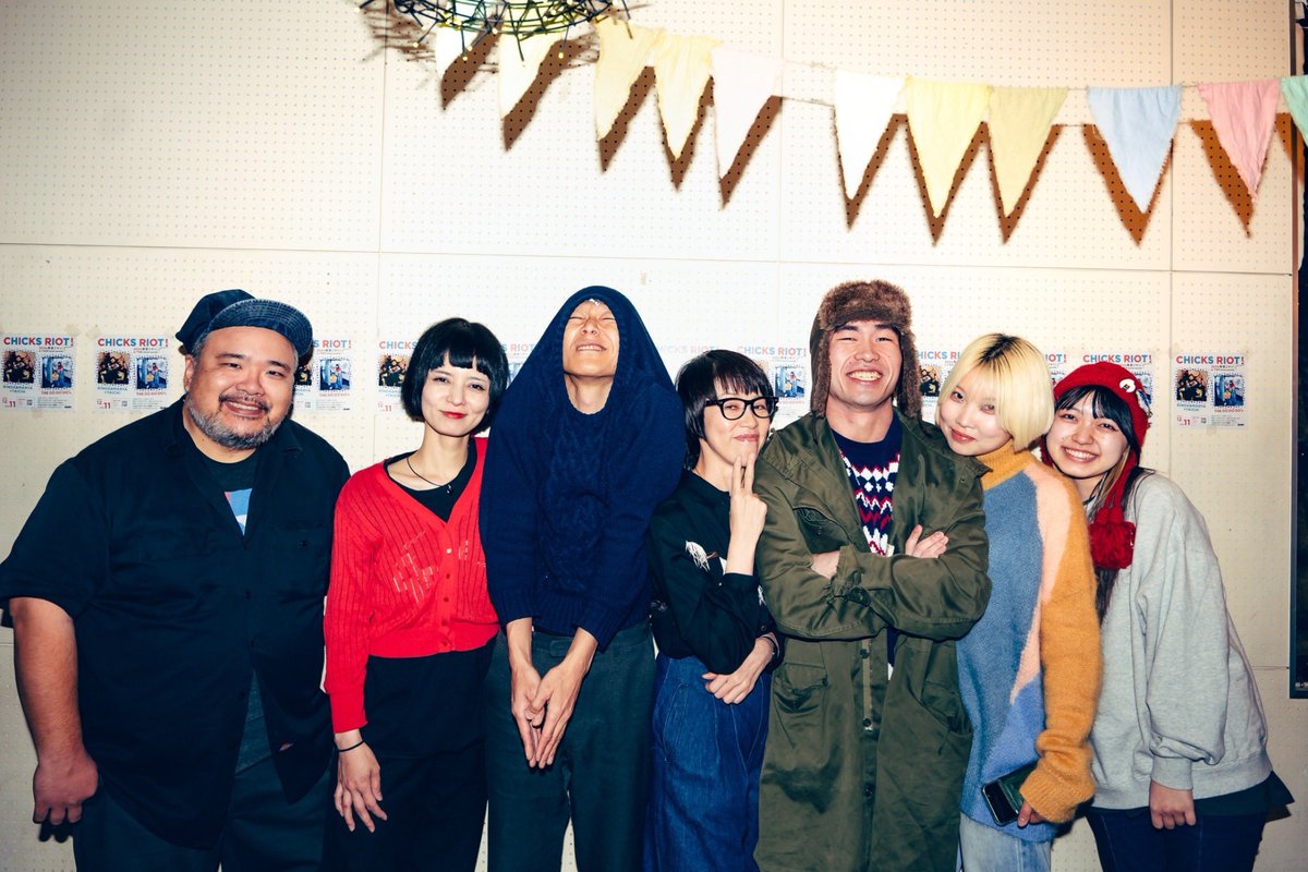 【CHICKS RIOT!】
2024.12.11@mona records

2024年末２マン、
ありがとうございました！
また対バンしましょ♡