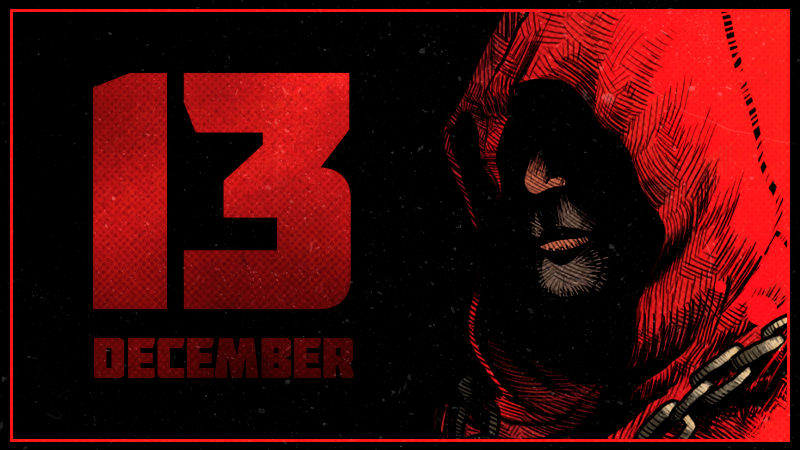 Tomorrow, tomorrow
Arrives Ancient Horror
The Friday 13th
Go play with your beans*

(*made up slang word meaning friends)
s.team/a/2918960