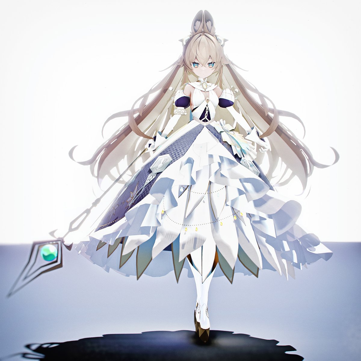 「【お知らせ】VTuber様など3Dモデルをお持ちの活動者向けのお写真撮影承ってお」|bbbbitのイラスト