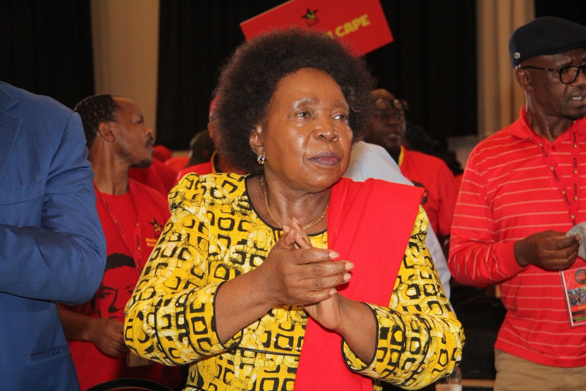SACP1921's tweet photo. Former ANC NEC Member, Comrade Nkosazana Zuma in attendance at the 5th Special National Congress held in Birchwood Hotel &amp; OR Tambo Conference Centre, Ekurhuleni.
#5thSpecialNationalCongress
#5NSC
#SACP https://t.co/kBHwtULpHW