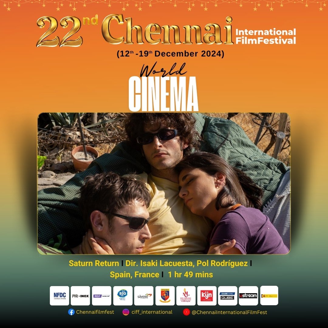 EmbEspIndia's tweet image. The Embassy of🇪🇸 in🇮🇳,  in collaboration with the Chennai International Film Festival🎬, taking place from 12th to 19th December, is bringing the magic of Spanish cinema🎞️✨with the films ‘Mamifera’, ‘Saturn Return’ and ‘Memories of a Burning Body’. See you there!
#SpaIndia