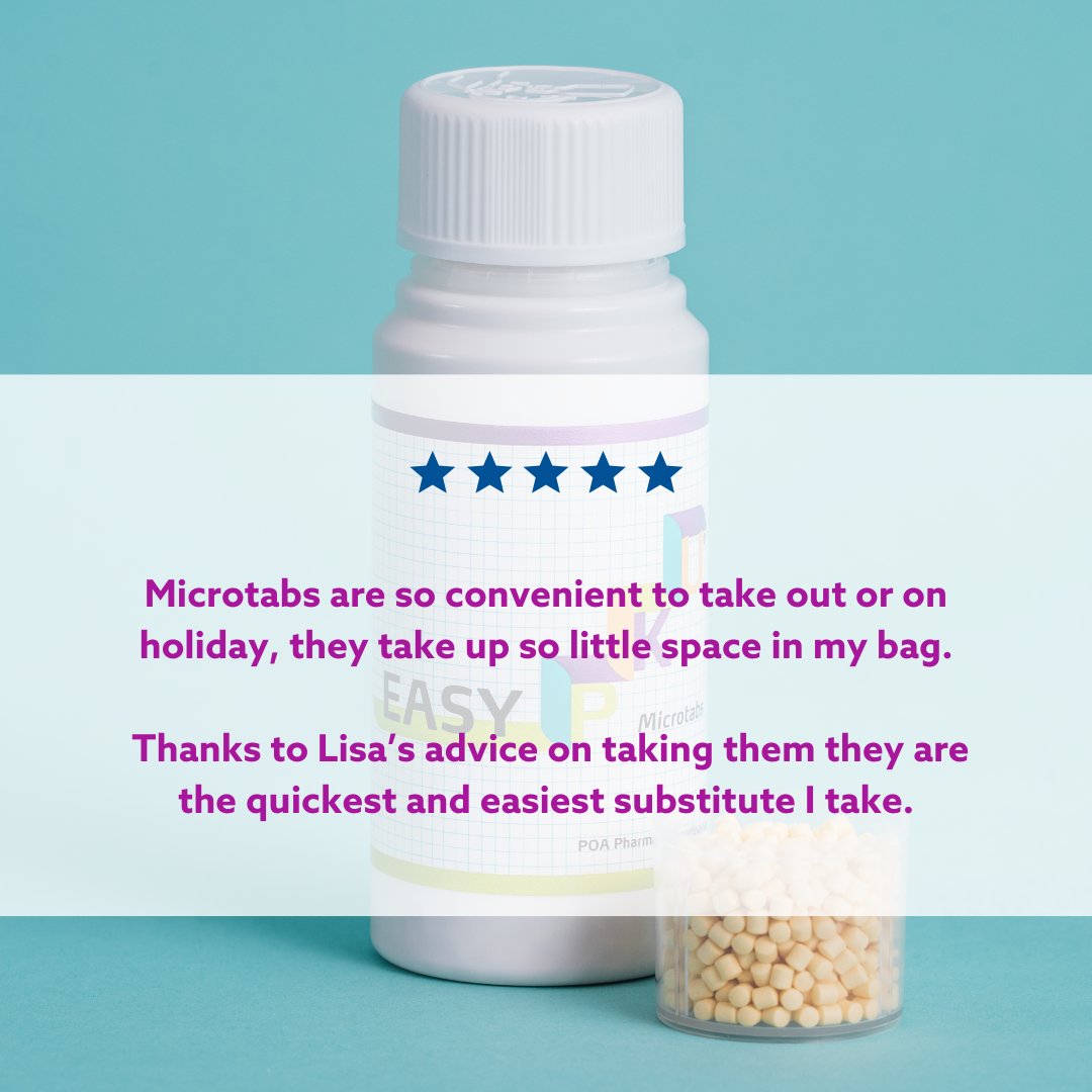 GalenMetabolics's tweet image. We love to hear your feedback on our products! ⭐💖

 Have you tried EASY Microtabs yet? What was your experience like? Let us know how these tiny tablets can make a big difference!

galenmedicalnutrition.com/products/pku-e…

#phenylketonuria #lowprotein #pkustrong #pkufamily #pkuawareness…