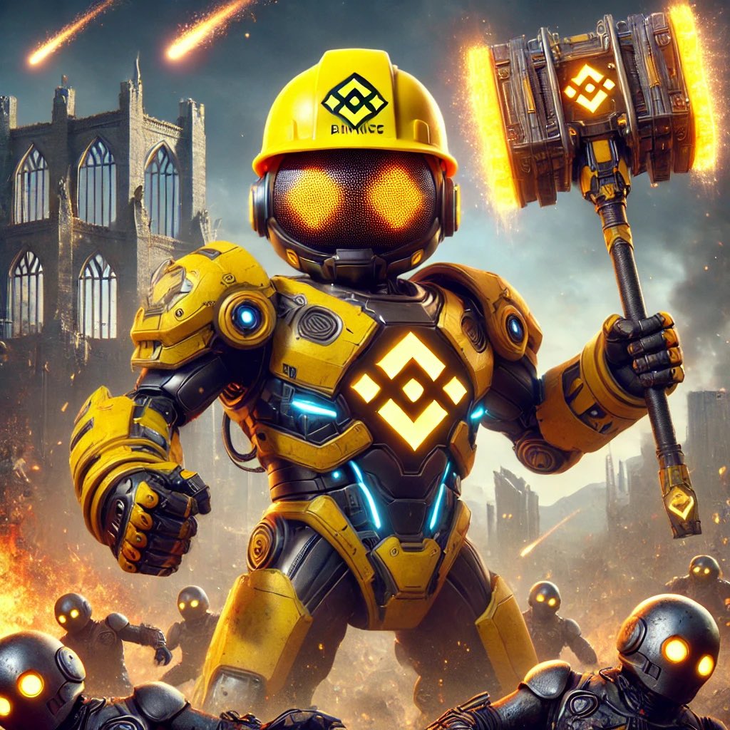 BuildOnBNBBOBAI's tweet photo. BOB – “The Battle for the Builder's Throne”

The Forked Legion attacked the Castle of Builders, their leader, The Splitter, shouting,

“Hand over the Infinite Block, or be deleted!”

BOOM! The east wall crumbled. Panic spread among the builders, but BOB remained calm.

“Do they want a fight? They'll get one,” he said, stepping into the armory.

With a flash of light, BOB donned his Battle Armor, his yellow helmet glowing fiery orange. He gripped the Energy Hammer of Builders in one hand and the Shield of the Unforked in the other. His eyes burned with intensity.

CRACK! BOB smashed through the charging enemies, sending them flying like broken blocks. His shield deflected every attack, his hammer struck with the force of a thousand builders.

The Splitter leapt at him, blades raised high. “I AM THE TRUE BUILDER!”

“No, you're just another fork.” BOB blocked the attack with his shield, spun, and with one swing of his hammer, SMASHED The Splitter into code fragments.

The enemy fled. The castle stood strong.

“Builders never fall,” BOB declared, lifting his hammer high.

The crowd chanted:

“BUILD! BUILD! BUILD!”

#BuildOnBNB #BUILDTOGETHER #AlwaysBuilding $BOB @BuildOnBNBBOB
