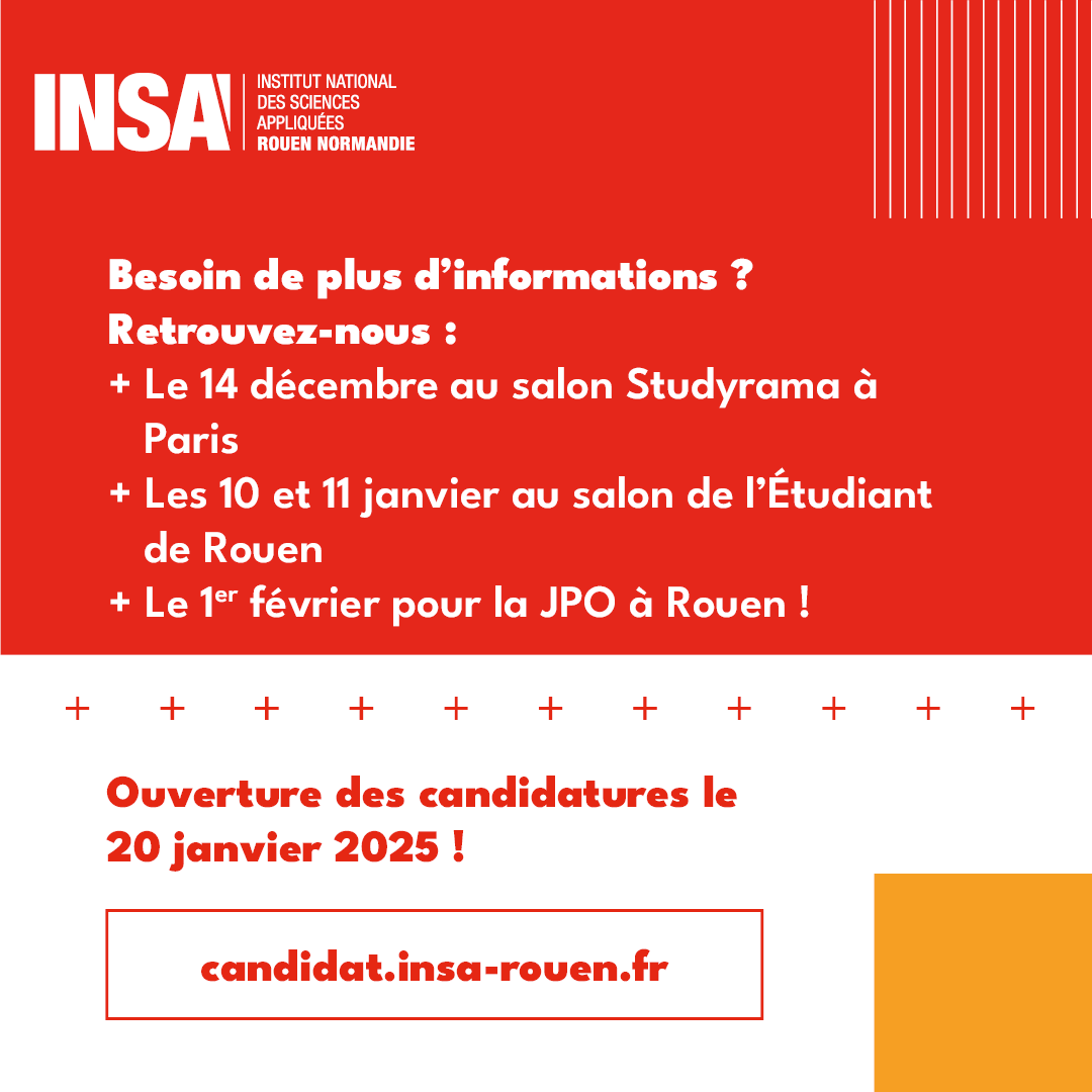 insarouen's tweet photo. L’ @insarouen  ouvre à l’apprentissage son parcours en Génie Civil et Urbain !
Passionné·e par le développement durable, les grands projets ou l’innovation urbaine ?
Venez en discuter avec nous lors des prochains salons ou portes ouvertes ! https://t.co/mvdl0ceHQc