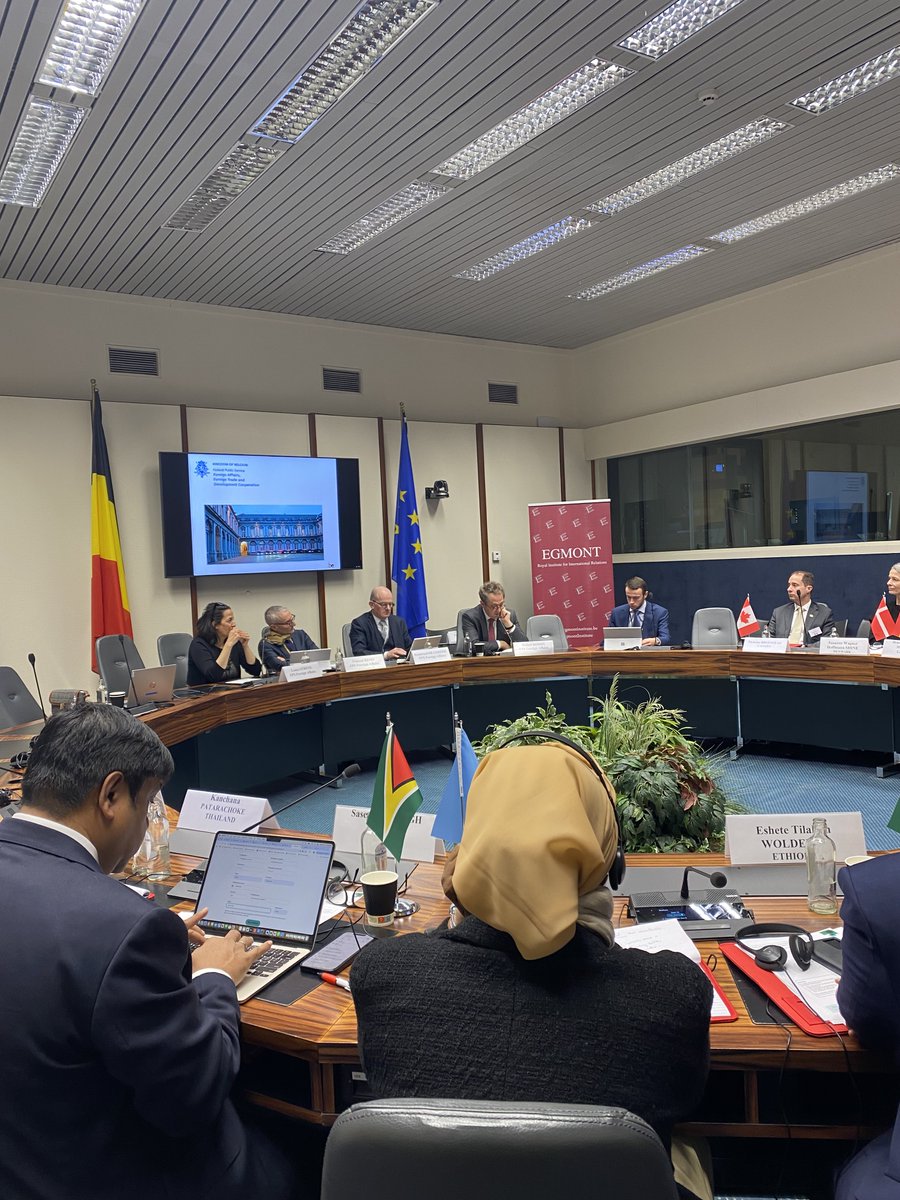 Egmont Training Programme (@egmonttraining) on Twitter photo Yesterday, we organized the 1st Welcome and Discovery day of ๐ง๐ช for Ambassadors recently posted to #Brussels. The morning consisted of sessions presenting ๐ง๐ช diplomatic and consular privileges & #immunities and the <a href="/BelgiumMFA/">๐ง๐ช Belgium MFA</a>, as well as protocol rules regulating official visits Yesterday, we organized the 1st Welcome and Discovery day of ๐ง๐ช for Ambassadors recently posted to #Brussels. The morning consisted of sessions presenting ๐ง๐ช diplomatic and consular privileges & #immunities and the <a href="/BelgiumMFA/">๐ง๐ช Belgium MFA</a>, as well as protocol rules regulating official visits