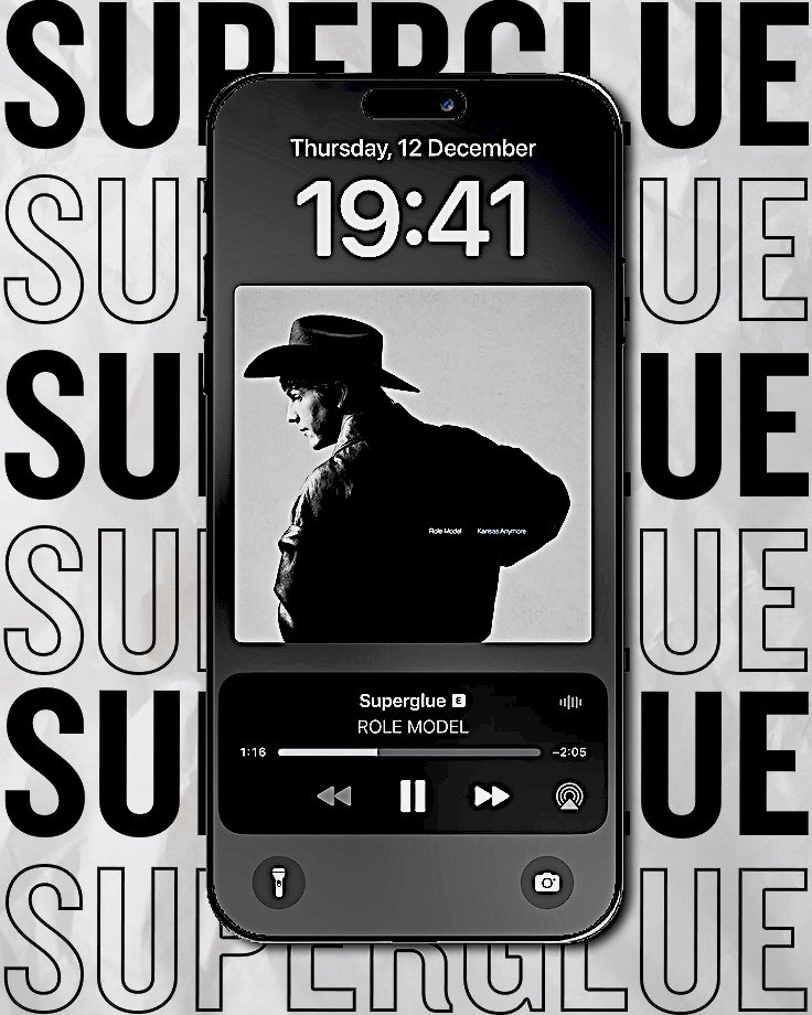 ⠀

،،  𝐩𝐫𝐨𝐦𝐨𝐭𝐞 ﹔ #𝙾͟𝚄͟𝙰͟𝚃͟𝚒͟𝙷͟𝙻͟𝚆 

check out 𝗋𝗈𝗅𝖾 𝗆𝗈𝖽𝖾𝗅's newest single

‘ s͟u͟p͟e͟r͟g͟l͟u͟e͟ ’ is out 𝐞𝐯𝐞𝐫𝐲𝐰𝐡𝐞𝐫𝐞 .ᐟ‍‍‍

⠀