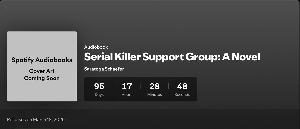 i am heckin' thrilled to share that my debut novel sold to spotify and will officially be an audiobook!!!

i'm a big proponent of accessible reading and i'm so happy we get to bring my story to more readers in this way!
