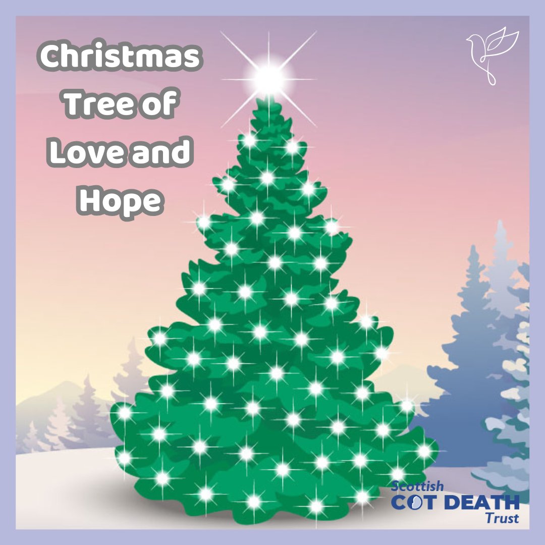 This Christmas, we warmly invite you to join us in lighting up our Christmas Tree of Love and Hope and leave a message of remembrance.

📷Visit our Christmas Tree of Love and Hope at visufund.com/scottish-cot-d…